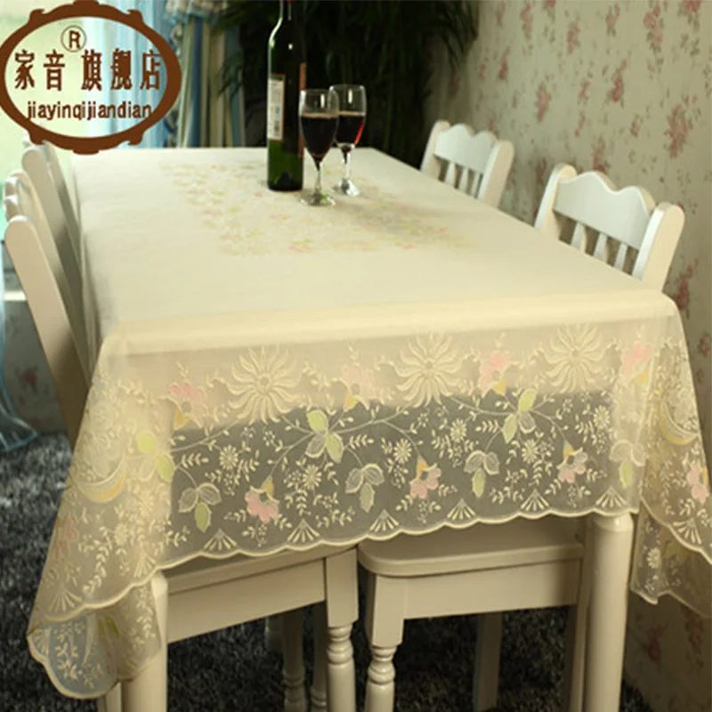 

Exquisite European Printing Table Mats Heat Resistant Waterproof and Anti-oil Square PVC Tablecloths 18 Style Table Cloth