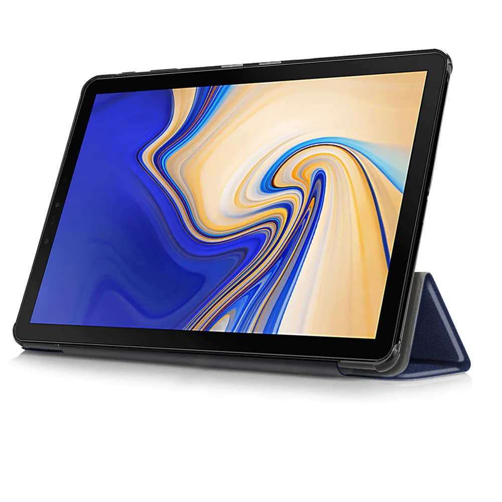 Ультратонкий чехол SM T830 T835 для Samsung Galaxy Tab S4 10 5 дюйма магнитный складной подставка