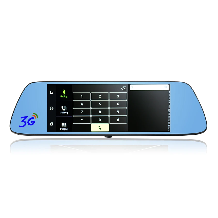 Udricare 7 дюймов 3G GPS навигации Android 5.0 DVR HD 1080 P видео Регистраторы bluetooth заднего вида