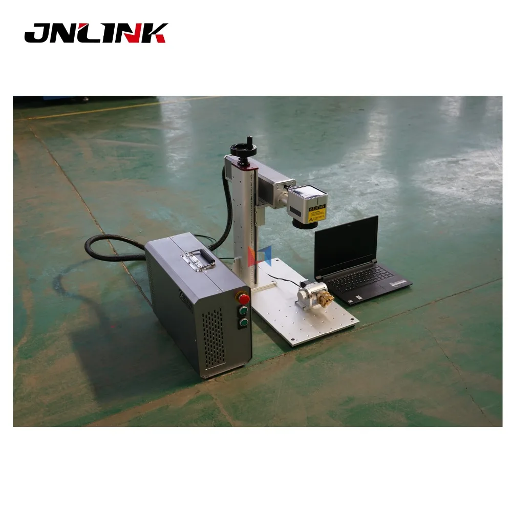 JNLINK волоконный лазерный маркер/cnc цветной маркировочный станок/волоконный лазер