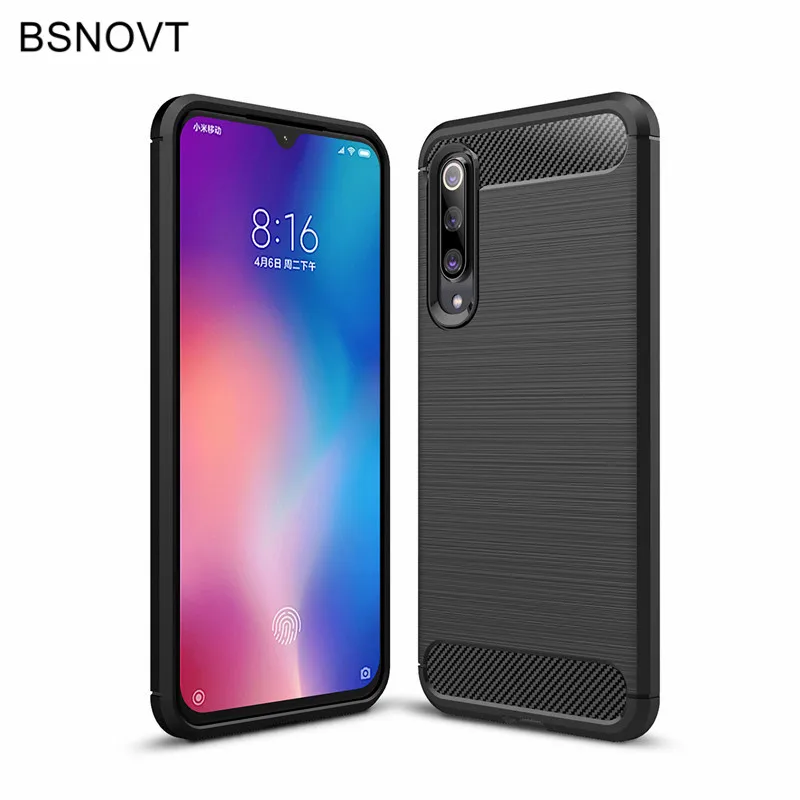 Для Xiaomi Mi 9 SE чехол для мягкий телефона силиконовый жесткий задняя крышка Fundas
