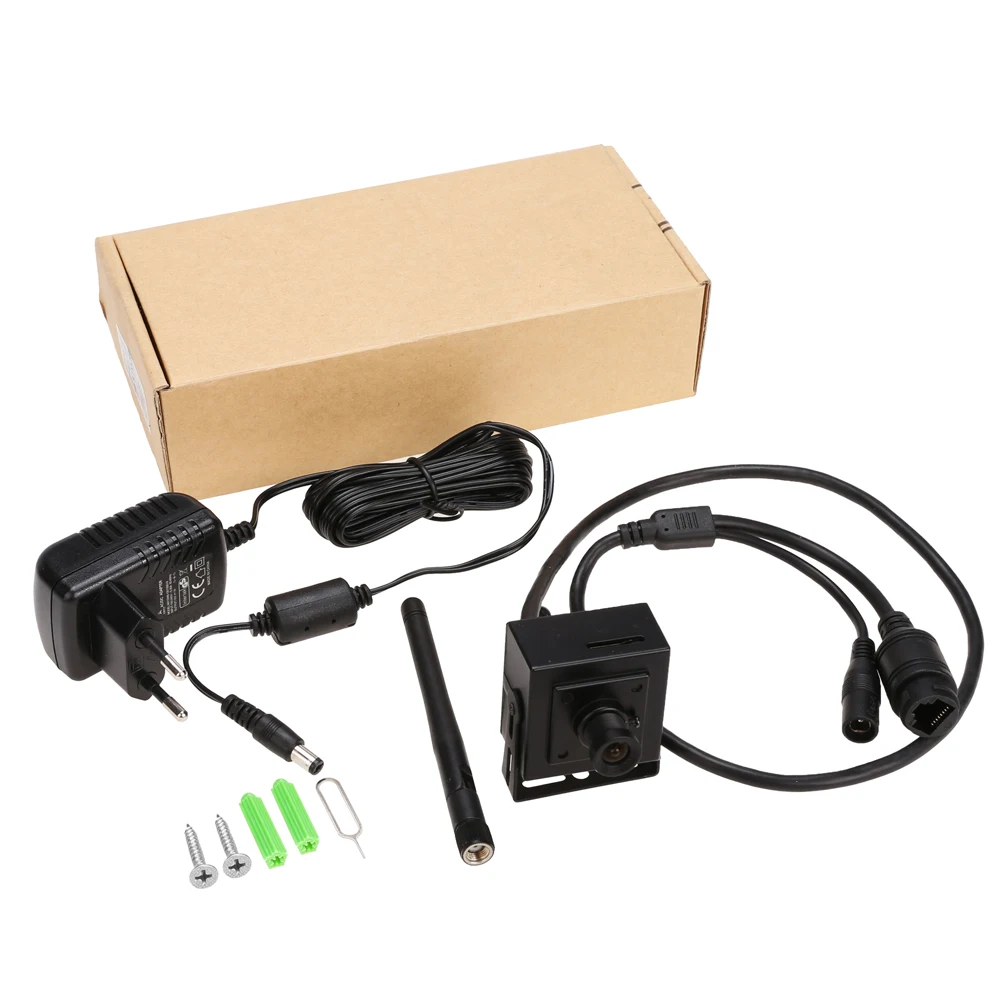 Мини Wifi камера HD 720P Сеть IP CCTV микрофон аудио P2P поддержка Android iPhone вид самая