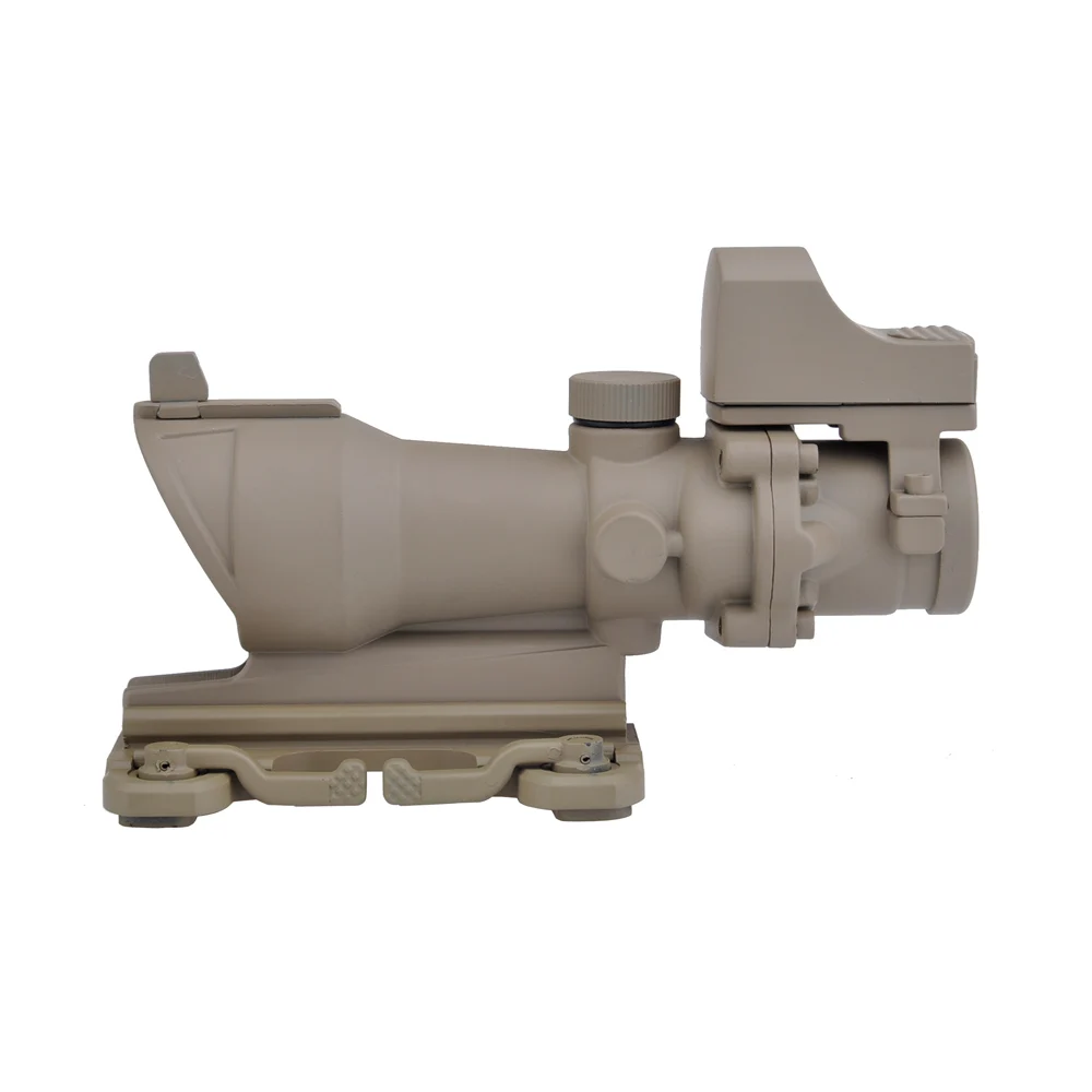 Acog 4X32 прицел с QD креплением и мини в красную точку Снайперский охотничья стрельба