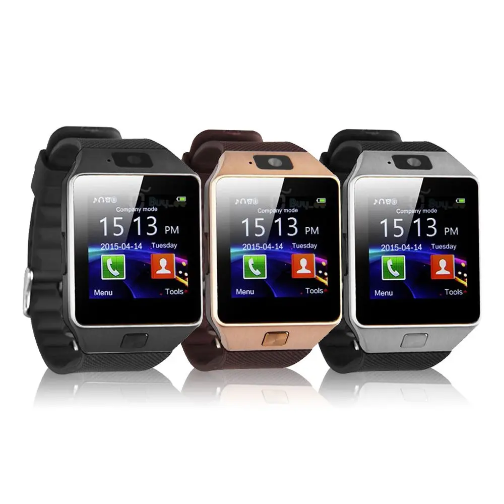 Умные часы DZ09 с поддержкой мобильного телефона Bluetooth Smartwatch SIM TF камера Шагомер