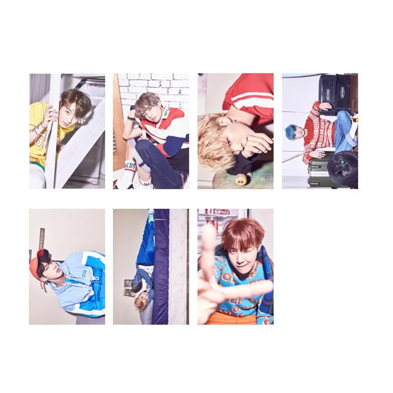 Прозрачный фотоальбом KPOP LOVE YOURSELF в стиле хип хоп ПВХ самодельные фотокарты LOMO