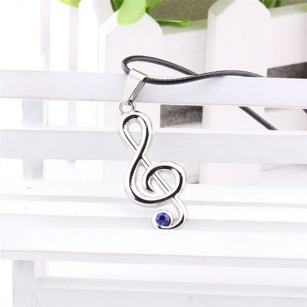 Новое популярное аниме милое музыкальное ожерелье чокер кулоны изысканные