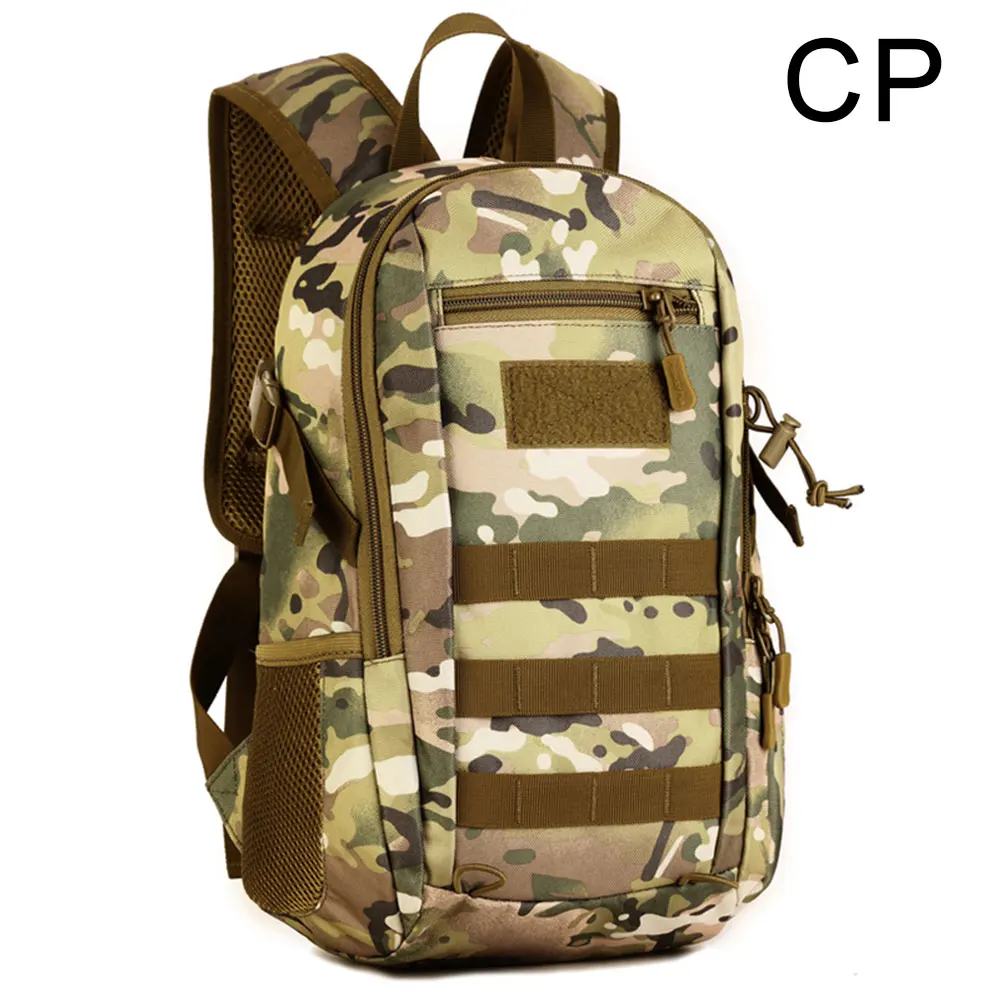 CP SINAIRSOFT Военная тактика рюкзак нейлон Molle рюкзак сумка 12L камуфляж путешествия для спорта на открытом воздухе Охота Водонепроницаемый LY0091 - Цвет: CP