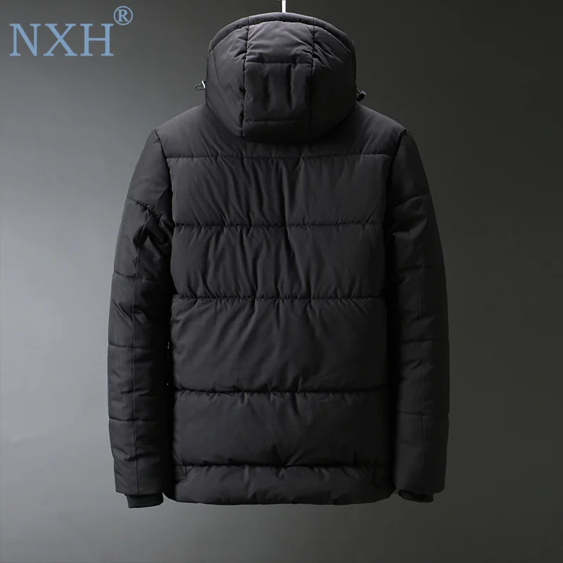 Зимние парки размера плюс 6XL 7XL 8XL мужская куртка толстая теплое пальто ветровка с
