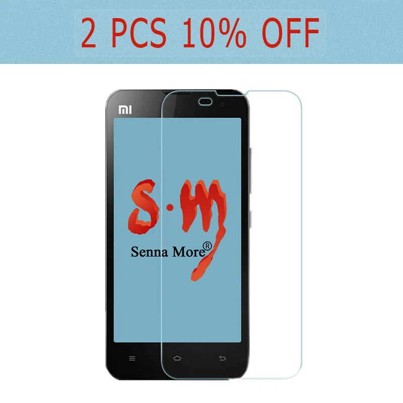 Sm 2.5d уровня стекла для xiaomi mi2 закаленное стекло премиум фильм 2 mi screen protector обложка