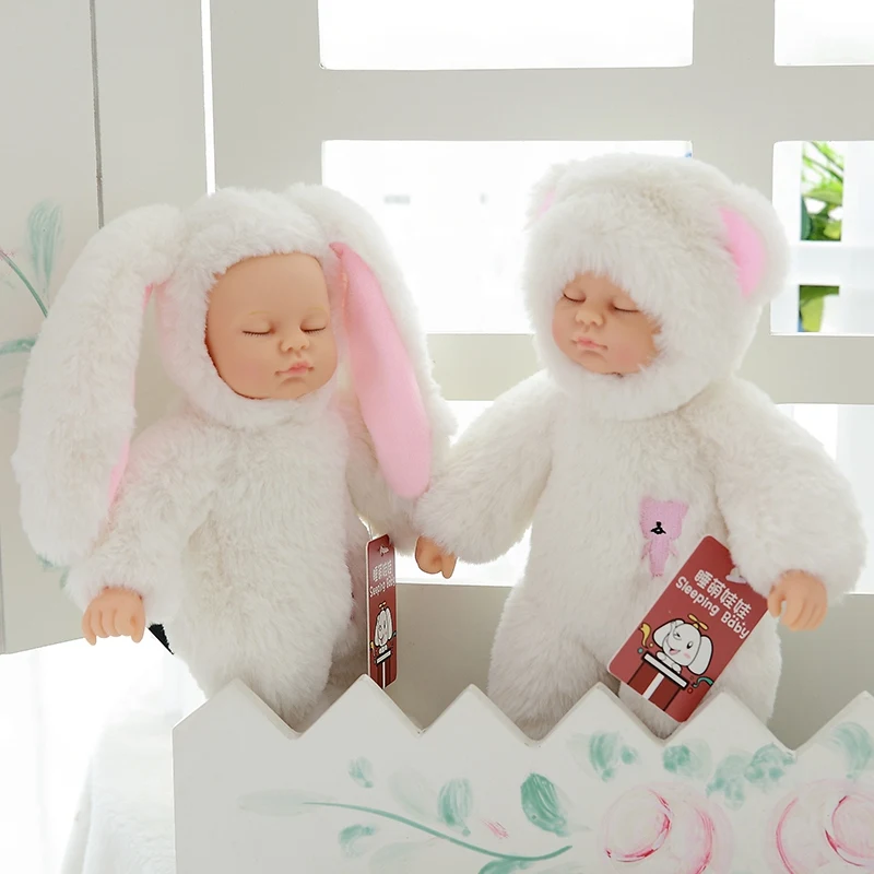 Kawaii спящие детские куклы, мягкие ПВХ плюшевые игрушки, высокое качество, Bjd bebe кукла, детские игрушки для девочек, подарок на день рождения, Рождество