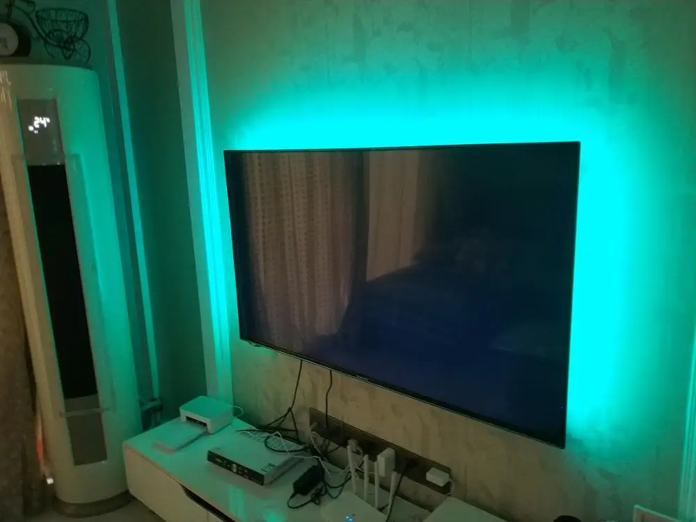 Светодиодная лента 5 в постоянного тока USB 5050 RGB RGBW белая 50 см 1 м 2 подсветка