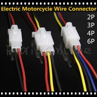 2pcs st104 2 8mm electric motorcycle wire connector 2346p male female butted line 18awg 30cm free shipping