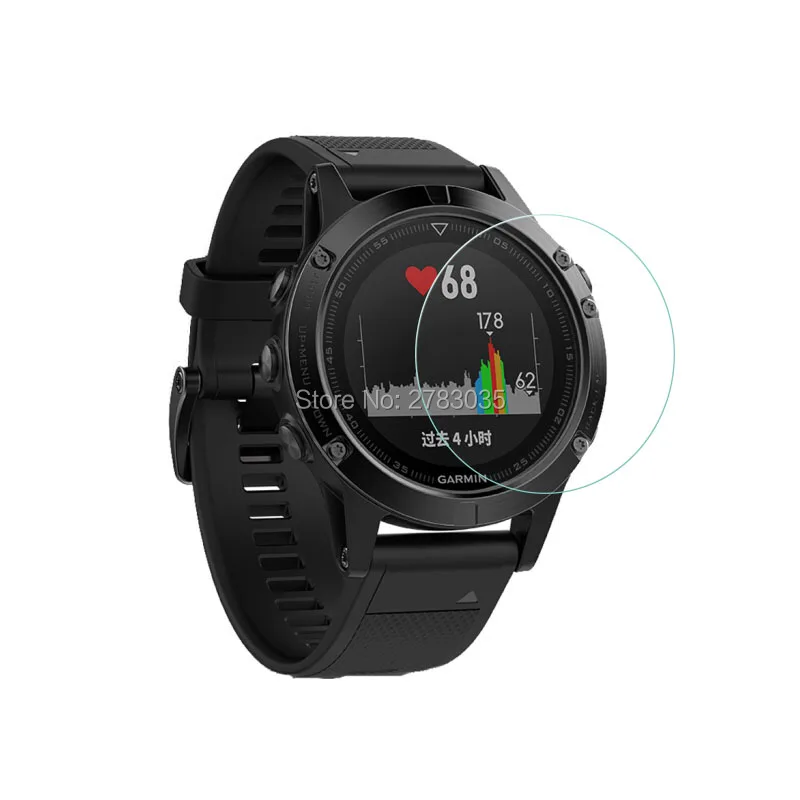 10 шт./лот для Garmin Fenix 5 SmartWatch прозрачная блестящая Защитная пленка экрана (не