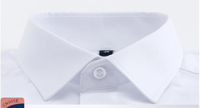 Мужская рубашка с длинным рукавом Camisa Social Masculina, классические мужские рубашки, официальная деловая рубашка с вышитым логотипом