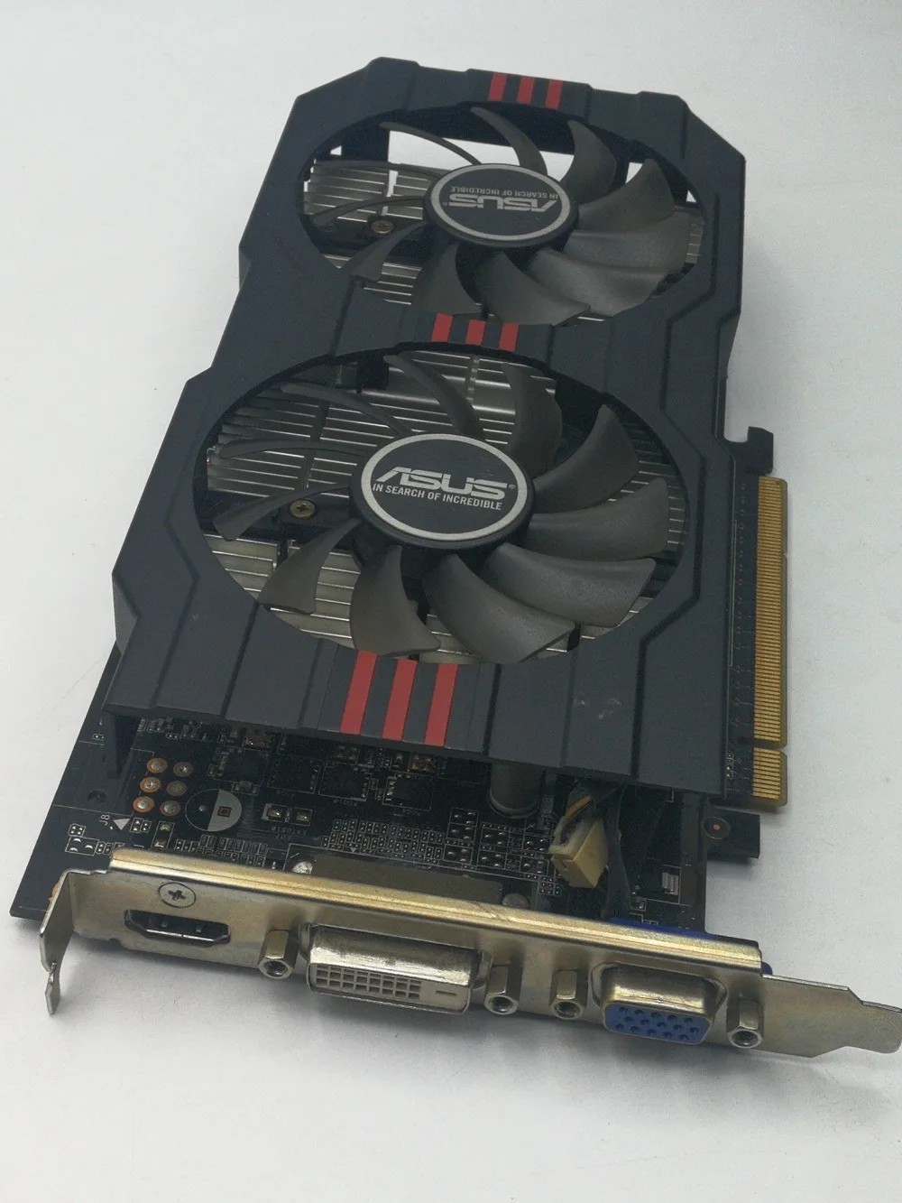 Б/у оригинальная Видеокарта ASUS GTX 750 2GB 128bit GDDR5 HDMI DVI 100% Протестировано