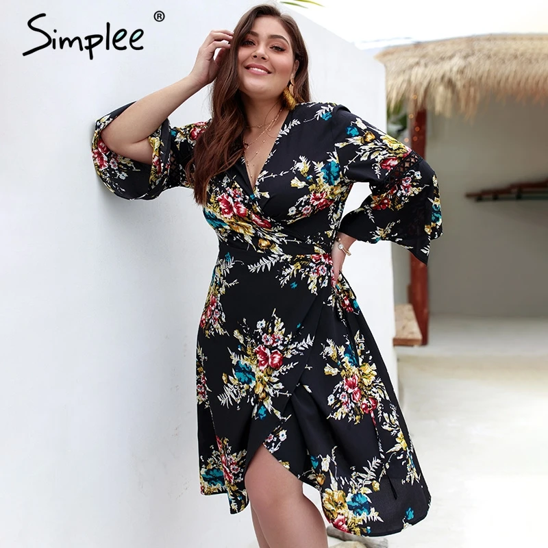 Женское летнее ажурное платье Simplee 2019 элегантное праздничное повседневное