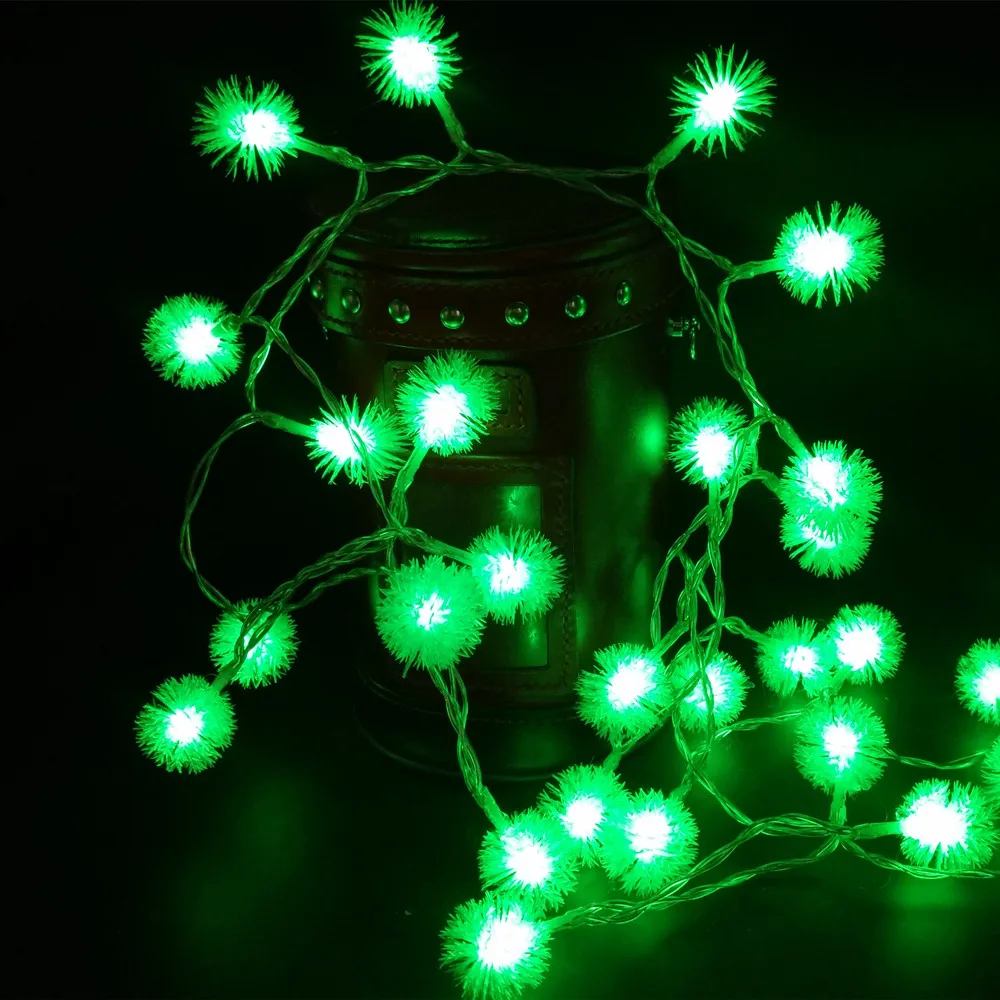 Горячая Новинка Светодиодный светильник гирлянда со снежком хлопья для