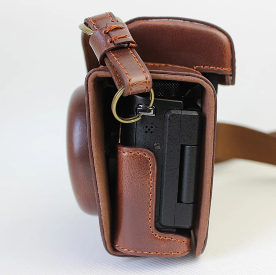 Бесплатная доставка Заводская Роскошные цифровой Камера всего тела сумка PU