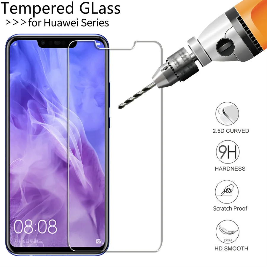 Закаленное стекло для Huawei Nova 3i 3 P smart 2019 Защита экрана Honor Play 8X Max 9N Mate 20 Lite Psmart