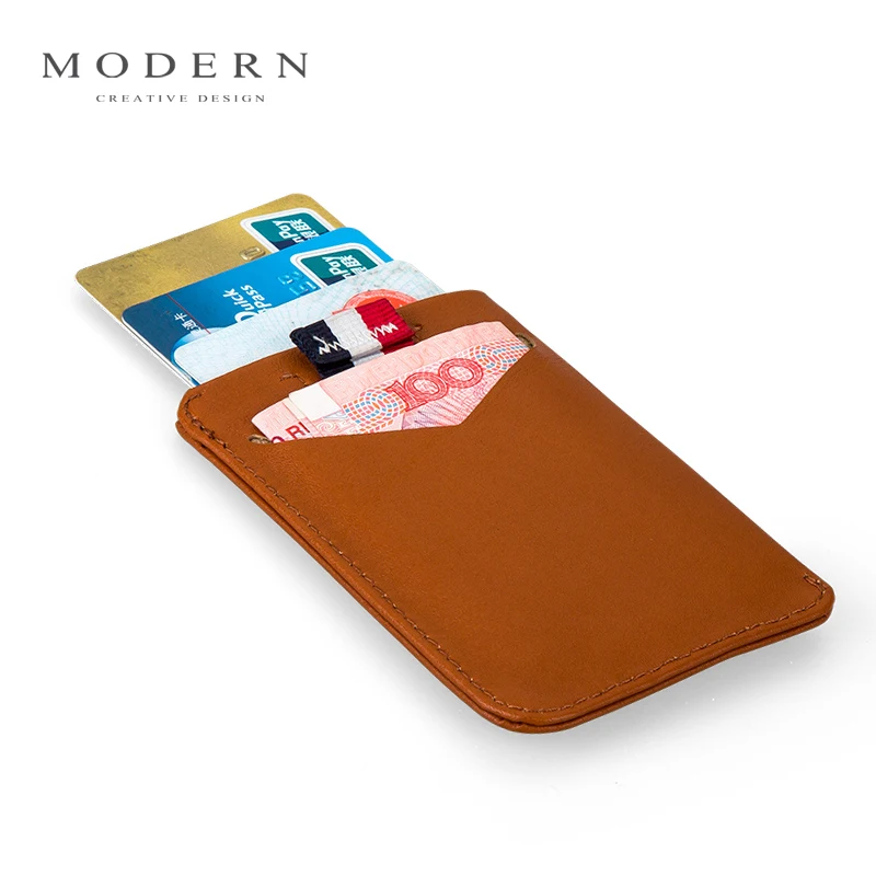 Современный роскошный новый кошелек из 100% натуральной коровьей кожи для мужчин и