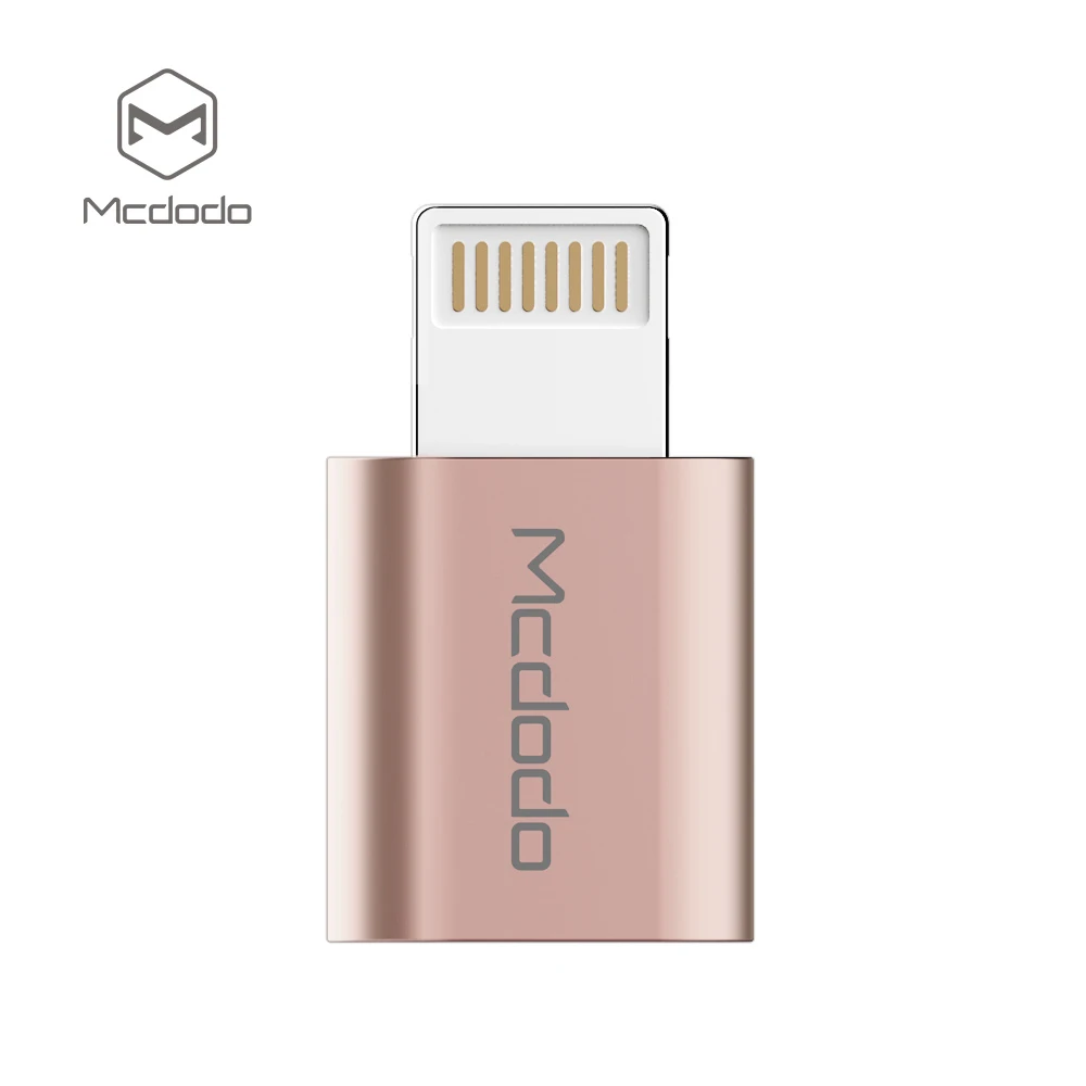 Мини-usb кабель Mcdodo OTG адаптер-конвертер для Lightning-Micro USB адаптер быстрое зарядное