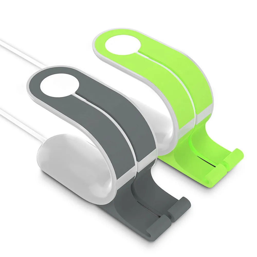 Настольная Зарядка для телефона держатель часов подставка iphone 7 8 x xs samsung xiaomi