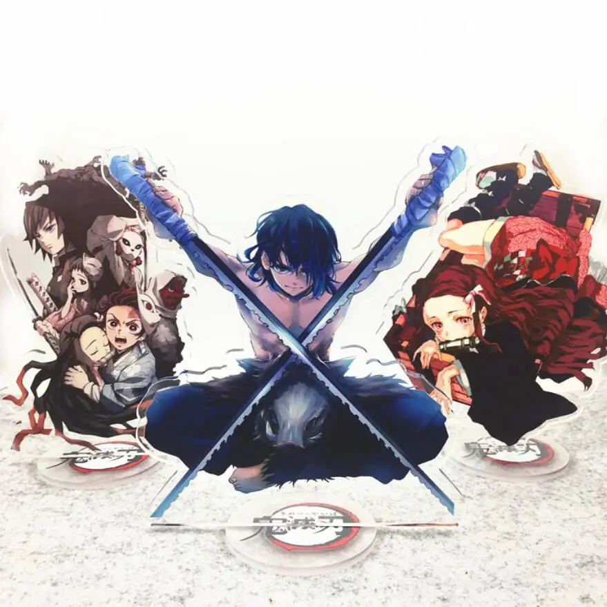 Аниме Демон убийца: Kimetsu без Yaiba камадо Tanjiro фигурка на акриловой подставке