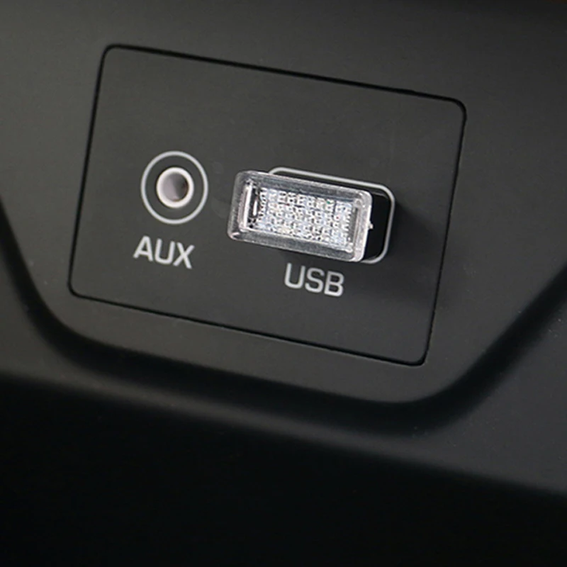 1 Автомобильный USB светодиодный декоративный светильник универсальный для Opel Astra
