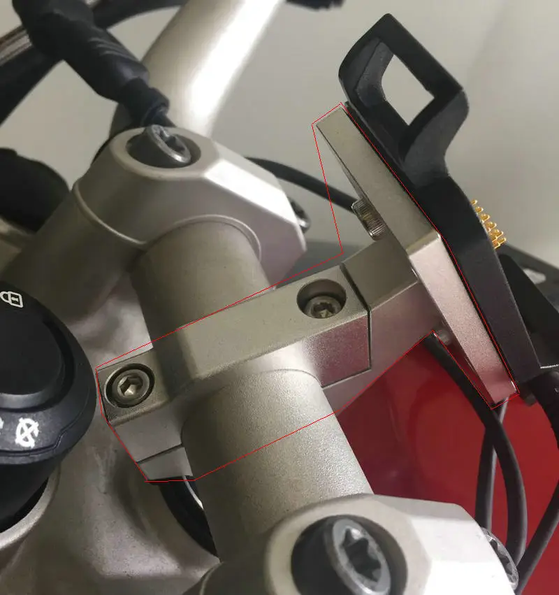 Подставка для Bluetooth-гарнитуры vimoto K900N/S подходит bmw R1200gs LC Adv R1250GS ADV декоративная