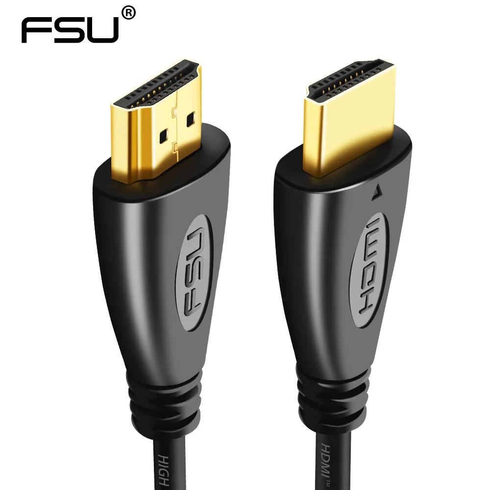 1,4 в HDMI кабель позолоченный штекер папа-папа 1080p 3D видео кабели высокого разрешения для HD tv PS3/4 проектор HD lcd Apple tv PC