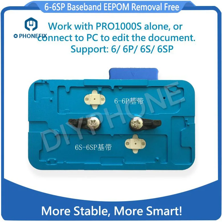 6-6SP Baseband PHONEFIX JC Pro1000s Baseband Logic EEPROM IC программист батарея для наушников кабель для передачи данных инструмент для тестирования для iPhone 5 6 6S 7 7P 8 - Цвет: 6-6SP Baseband