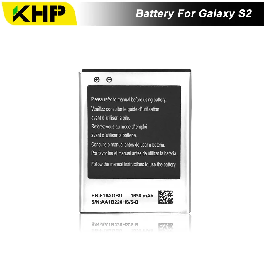 Новый 2019 100% оригинальный KHP телефон батарея для samsung Galaxy S2 I9100 I9103 I9105 качество