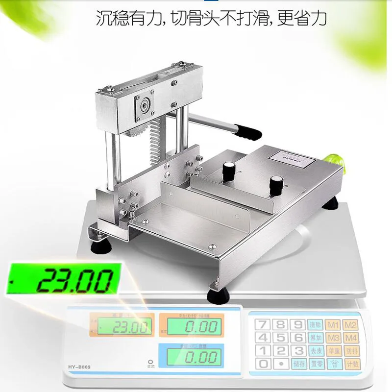 Manual bone sawing machine commercial cutting frozen meat cutter for cut Ribs Fish Meat Beef | Бытовая техника