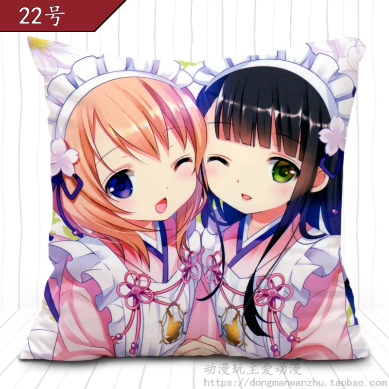 Gochuumon wa Usagi Desuka Подушка Наволочка по мотивам косплея + подушка внутренняя