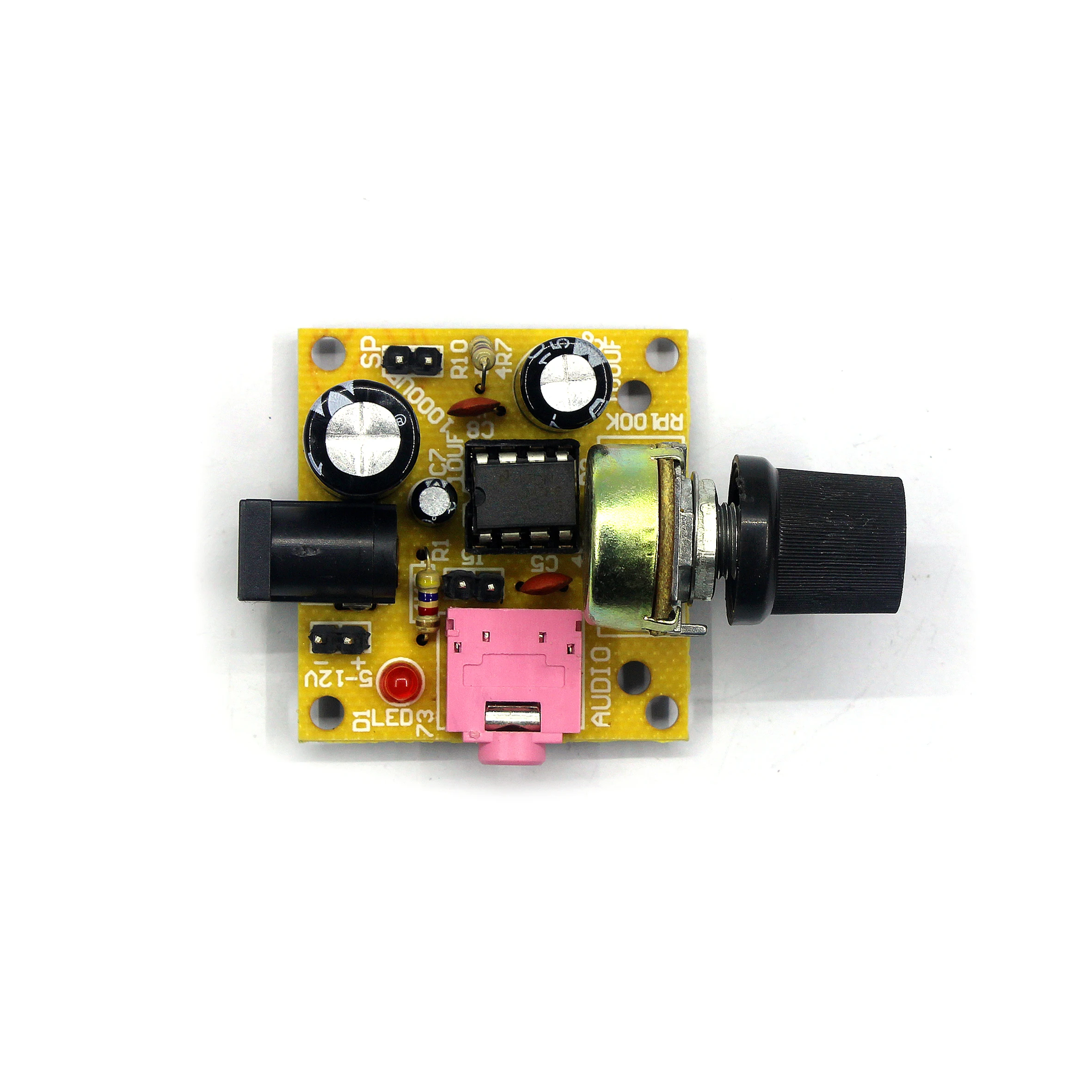 Умный электронный DIY Набор LM386 супер мини аудио усилитель DIY набор Trousse LM386 Amplificador Модуль платы 3,5 мм 3-12 В
