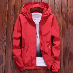 Jacket Women Red 7 Colors 7XL Loose Hooded Waterproof Coat 2019 New Autumn Fashion Lady Men Couple C
