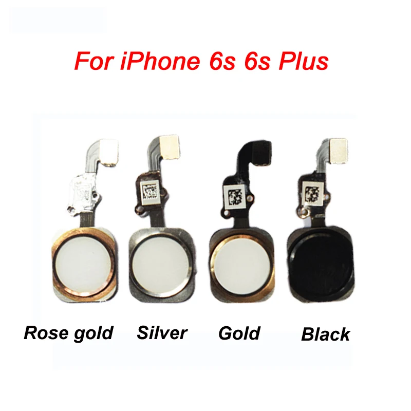 YKaiserin для iPhone 5S, 6, 6 S, 6 Plus, 6 S Plus, кнопка «домой», датчик отпечатков пальцев, сенсорный ID, гибкий кабель, лента, запасные части, кнопка, ключ