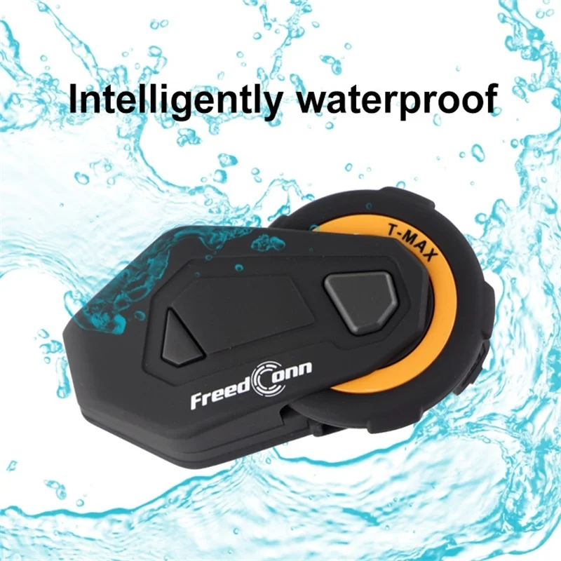 2 шт. 1000 м Bluetooth мотоциклетный шлем Интерком Capacetes гарнитура мотоцикл Interphone Freedconn T