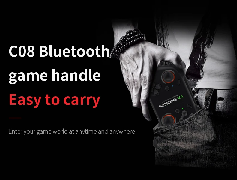 3D VR удаленные Очки виртуальной реальности беспроводной джойстик Bluetooth геймпад контроллер для Android iPhone игровой стенд смартфонов