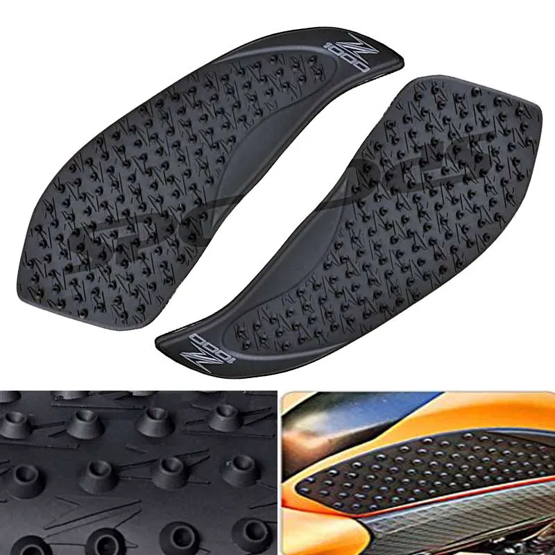 Наклейка противоскользящая на бак для Kawasaki Z1000 2010 2011 2012 2013 Z 1000 3m decals knee griptank pad