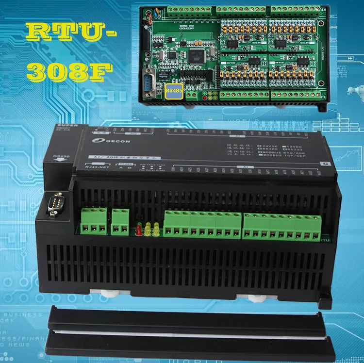 

32AI Analog 0-20mA 0-10V ADC Acquisition Modbus IO Module RS232 RS485 Modbus RTU Protocol