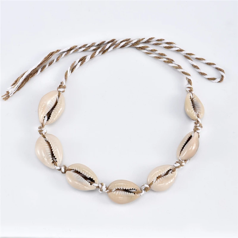 Анклеты VIVILADY женские ручной работы из натуральной ракушки многослойные