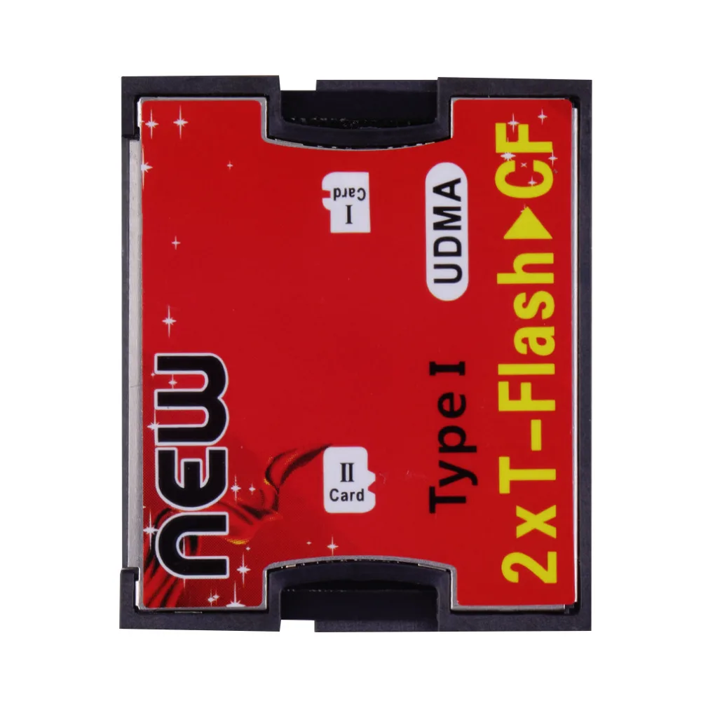 2017 Горячие 2 порта TF SDHC к type I 1 компактный адаптер для флэш карт считыватель карты