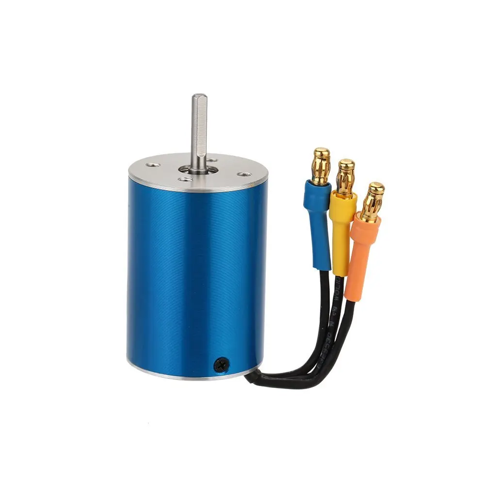 EBOYU(TM) 2838 3600KV 4 полюсный бесщеточный двигатель для радиоуправляемого автомобиля