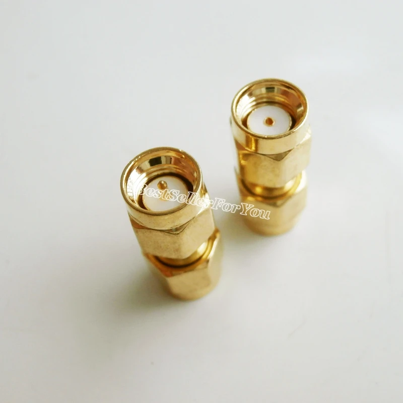 10 шт. RP SMA RPSMA Штекерный штыревой разъем для штекер прямой RF коннектор адаптер|jack