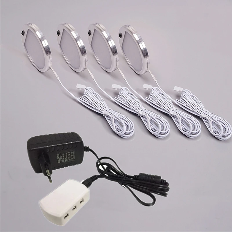 Светодиодный шкаф ИК инфракрасный датчик движения Ночной свет LED Шайба
