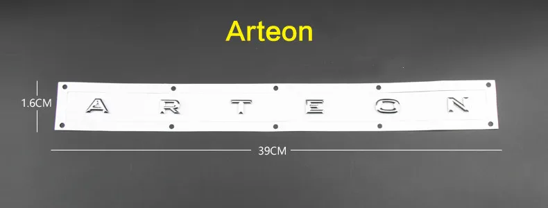 1 шт. 3D ABS хром MAGOTAN отдельные буквы логотип хвост рейтон эмблема PHAETON