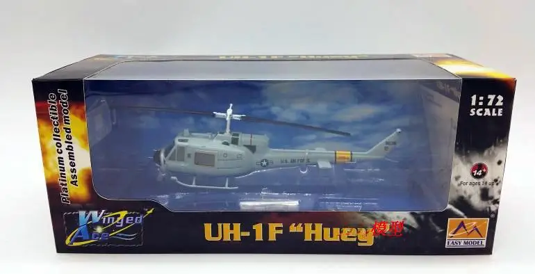 UH-1F Iroquois Huey вертолет 37th анис 1979 самолет 1/72 не литья под давлением easy model