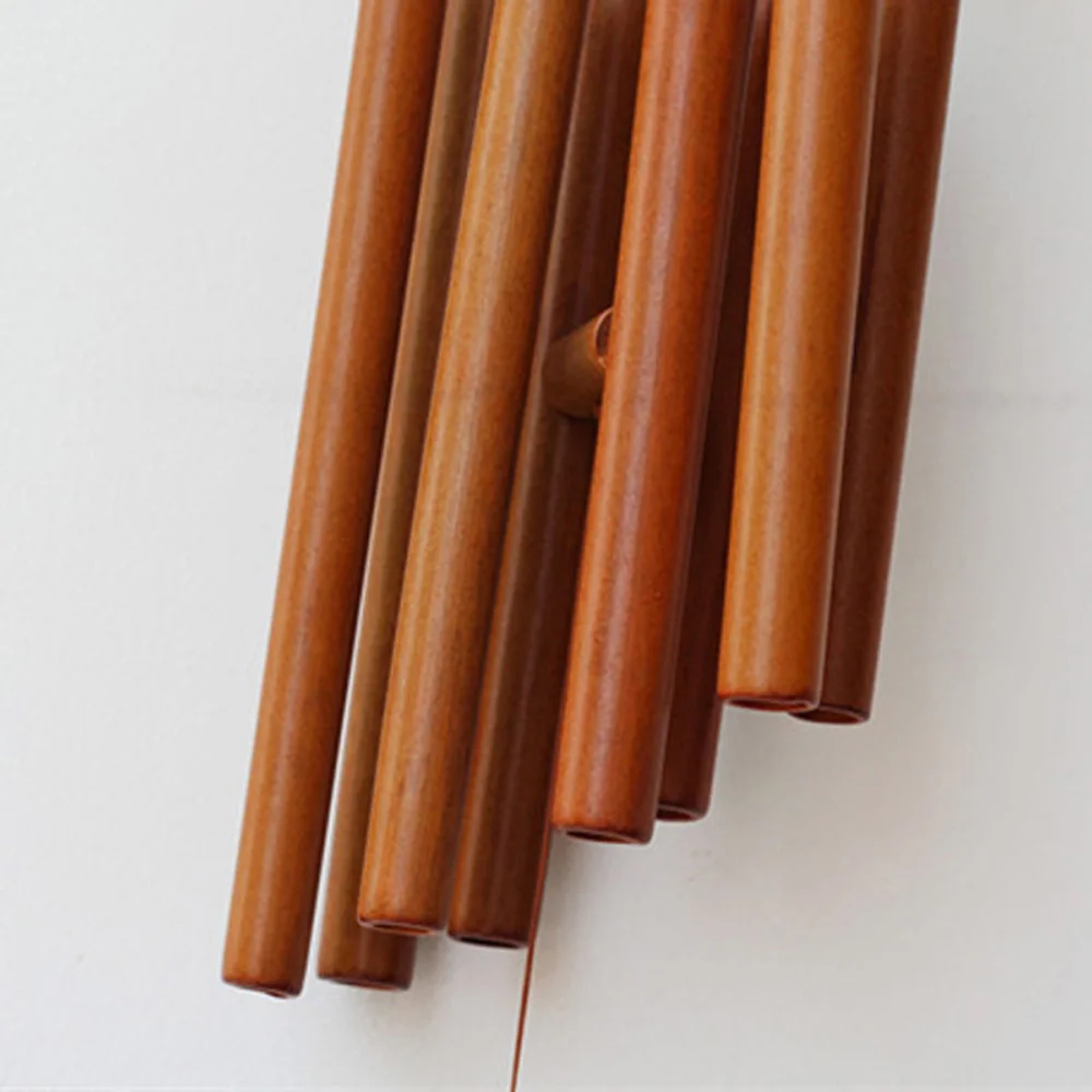 Абсолютно новые колокольчики от ветра маленький бамбук 60*15*8 см натуральный и