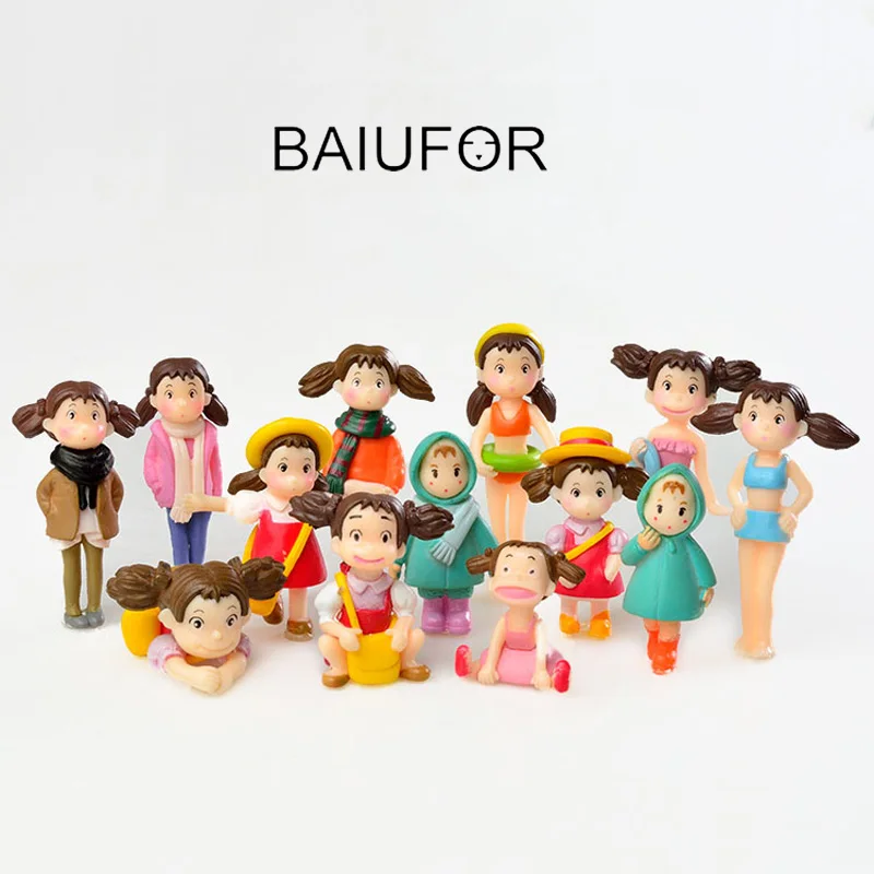 Миниатюры BAIUFOR аниме фигурки для девочек террариумов экшн сказочные садовые